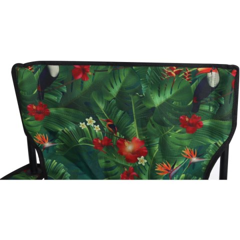 KRZESŁO TURYSTYCZNE SKŁADANE 50x50x80CM FLOWER ENERO CAMP