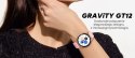 Smartwatch Damski GRAVITY GT12-3 Różowy Pasek Silikonowy + Bransoleta Różowe Złoto