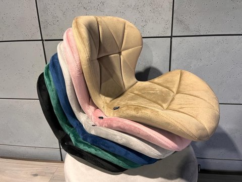 Krzesło tapicerowane VASTO CREAM VELVET