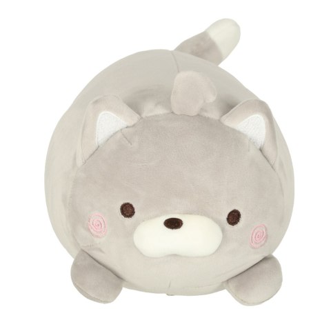 Poduszka podróżna 2w1 rogal pod kark do samolotu samochodu maskotka kot