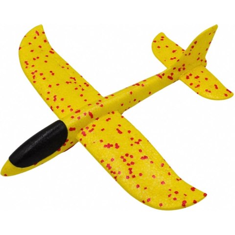 SAMOLOT STYROPIANOWY Z WYRZUTNIĄ 43CM ŻÓŁTY