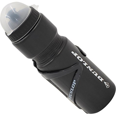 BIDON ROWEROWY DUNLOP 750ML Z KOSZYKIEM CZARNY