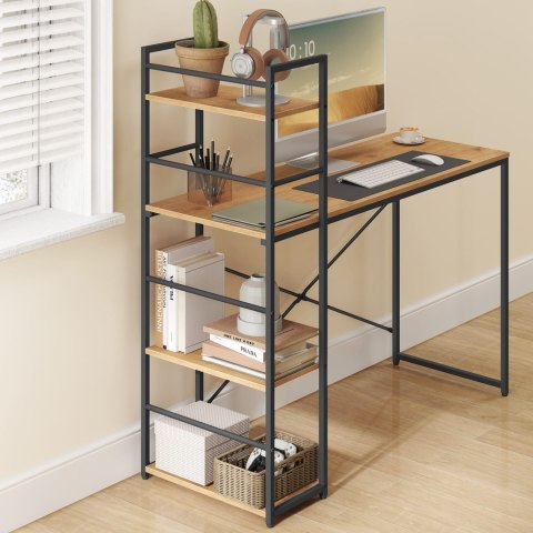 Biurko Komputerowe MAX 4.0 - dąb / nogi czarne