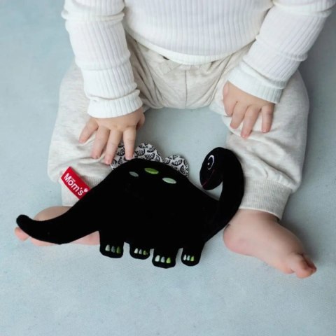 Dinozaur - szeleszcząca szmatka kontrastowa