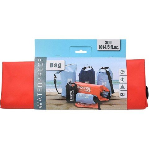TORBA PLECAK WOREK WODOSZCZELNY 30L CZERWONY REDCLIFFS