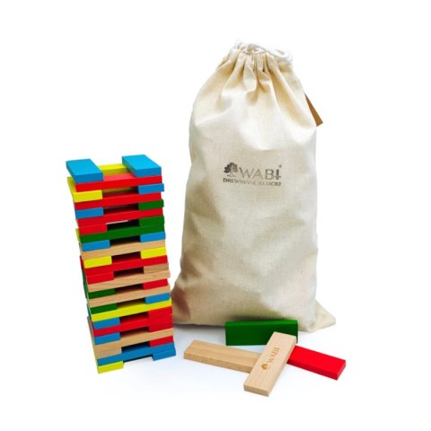 Klocki drewniane WABI Planks 8cm - 100 szt