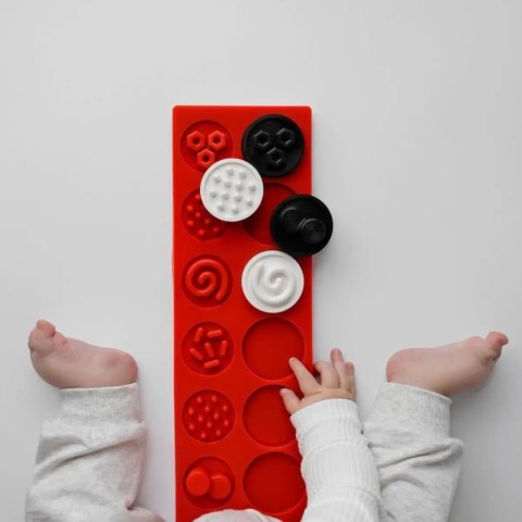 Puzzle kontrastowe - sensoryczne kółeczka XL