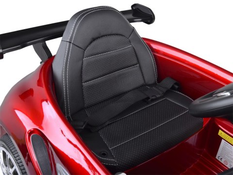Autko elektryczne na akumulator czerwone Porsche RUF CTR3 + pilot PA0327