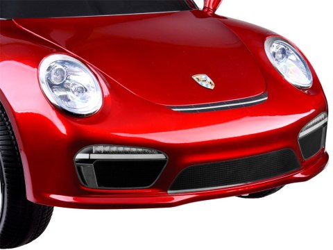Autko elektryczne na akumulator czerwone Porsche RUF CTR3 + pilot PA0327