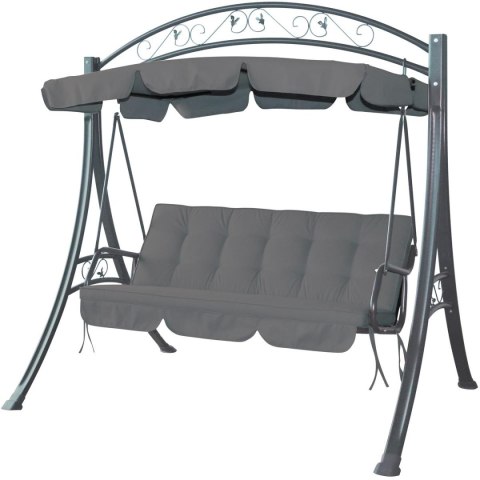 HUŚTAWKA OGRODOWA 3 OSOBOWA BLANCA 195X115X172 CM