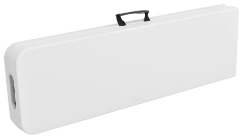 Ławka cateringowa składana 180 cm biała