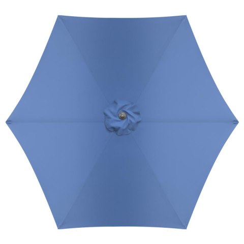 PARASOL OGRODOWY 300CM SKŁADANY GRANATOWY