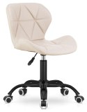 Krzesło obrotowe VASTO OFFICE PU CREAM SMOKE