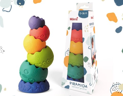 Piramida Sensoryczna - pastelowa