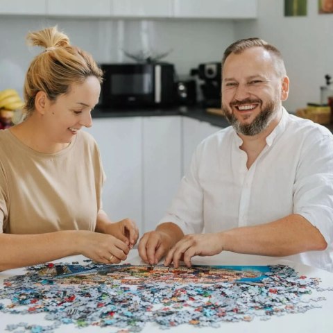 Puzzle Jezioro Braies Włochy 500 elementów Trefl 37486