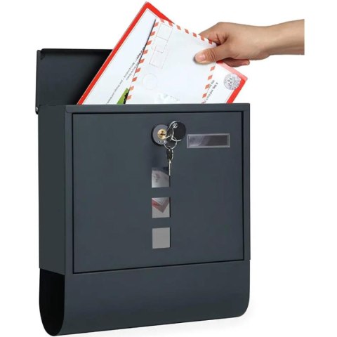 SKRZYNKA NA LISTY 30X9.5X34CM 1067520 SASKA GARDEN