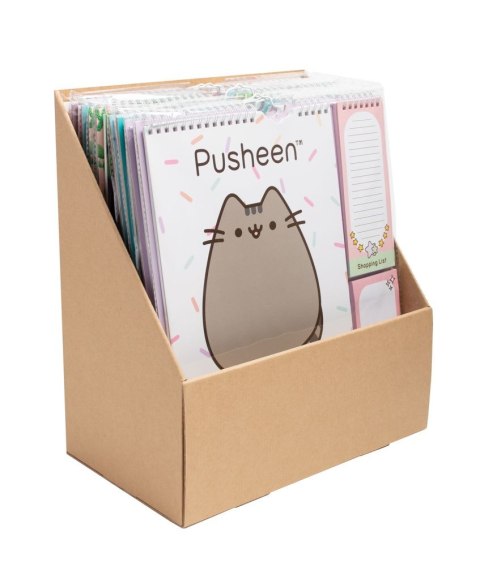 Ekspozytor kartonowy stołowy na planery