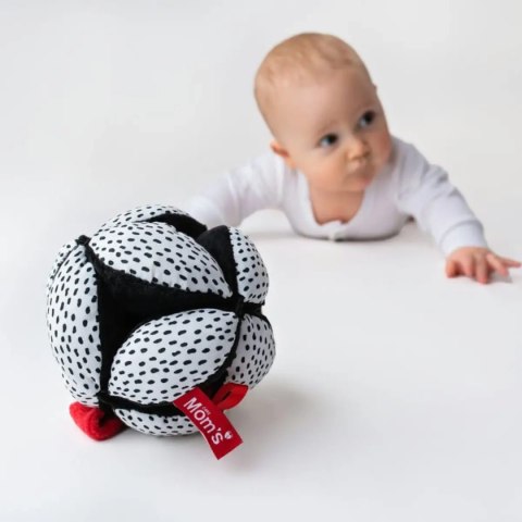 Piłka puzzlowa Takana - kontrastowa z lusterkiem