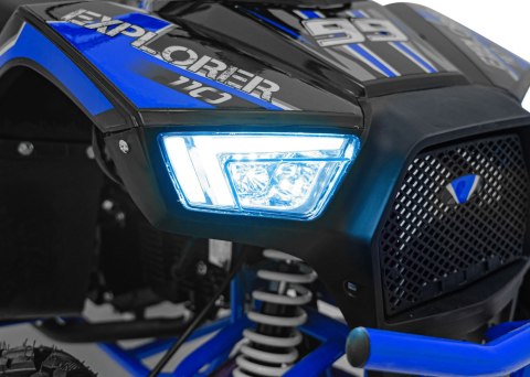 Pojazd Quad Spalinowy 110CC EXPLORER Niebieski