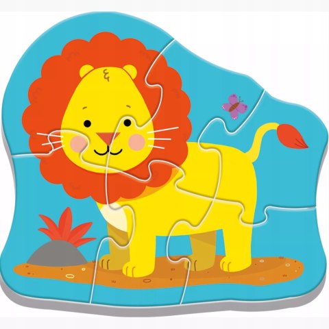 Puzzle Baby Classic Zwierzątka na safari TREFL 36073