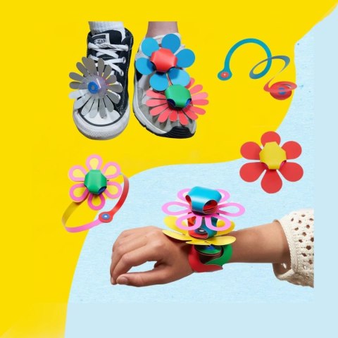 Klocki magnetyczne Clixo - Zestaw do tworzenia biżuterii - 28 el.