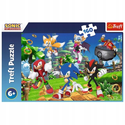 Puzzle Sonic 160 el. Sonic i przyjaciele Trefl 15421