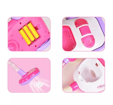 Śliczny zestaw do sprzątania odkurzacz baterie 5952