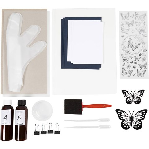 Zestaw DIY do Cyjanotypii na papierze