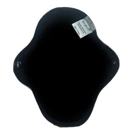 MAŁA Podpaska wielorazowa bamus-coolmax - CZARNA