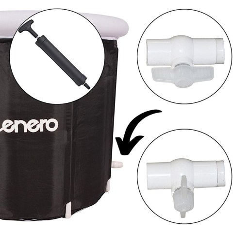 BASEN DO MORSOWANIA WANNA LODOWA 80x75CM 1068718