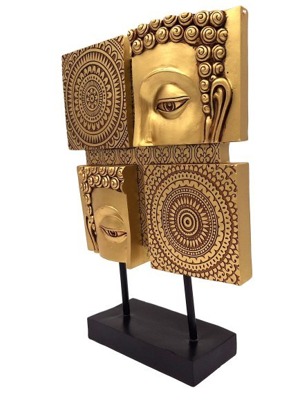 Figurka Mandala buddyjska - 4 elementy - 43715