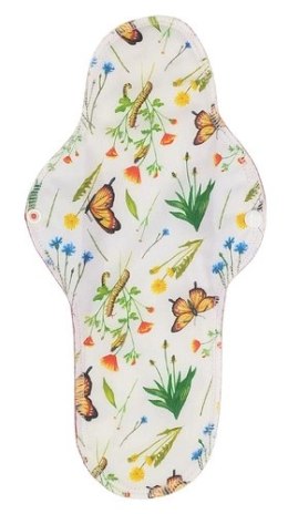 NOCNA Podpaska wielorazowa bambus-coolmax - W TRAWIE