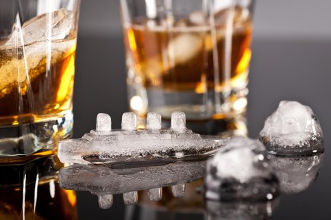 Foremka na lód Titanic