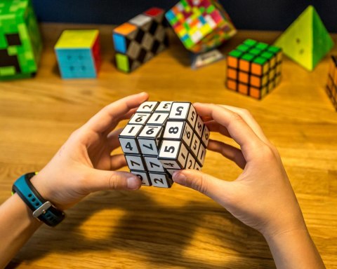 Kostka sudoku "Speed Cube" - biała
