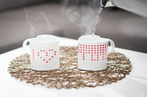 Kubek magiczne serduszka SERCE