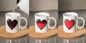 Kubek pikselowe serce