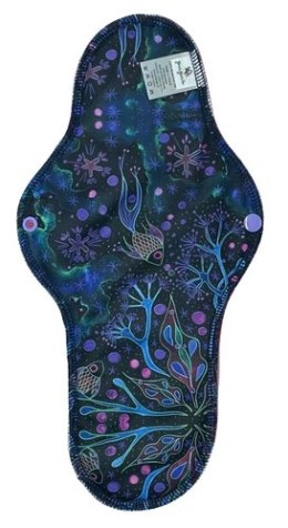 NOCNA Podpaska wielorazowa bambus-coolmax - NEON SPLASH