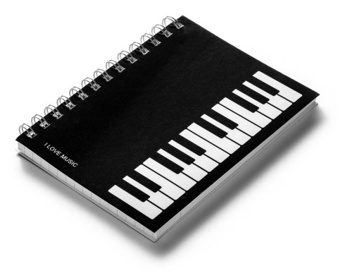 Notes muzyka - I LOVE MUSIC