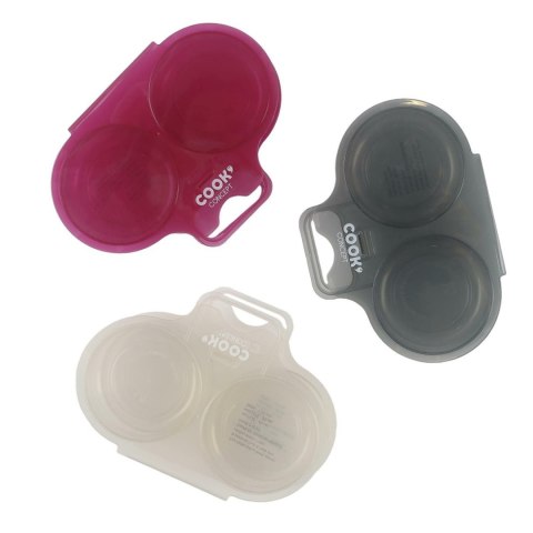 Pojemnik do gotowania jajek w mikrofalówce szary