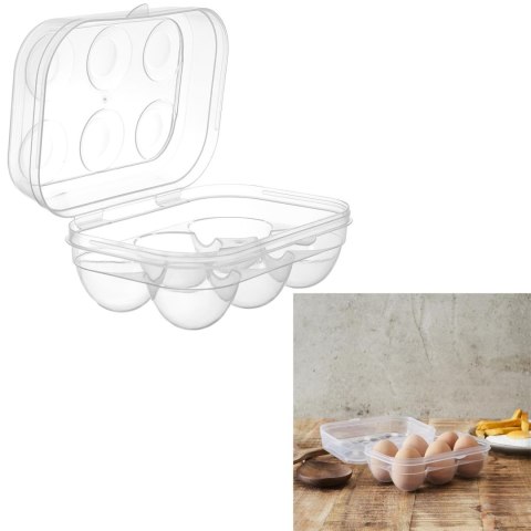 Pojemnik na jajka plastikowy transparentny