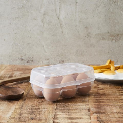 Pojemnik na jajka plastikowy transparentny