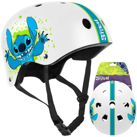 Regulowany kask M dla dzieci na rower hulajnogę rolki Disney Stitch SP0844