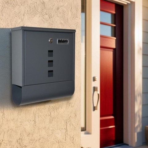 SKRZYNKA NA LISTY 30X9.5X34CM 1067520 SASKA GARDEN