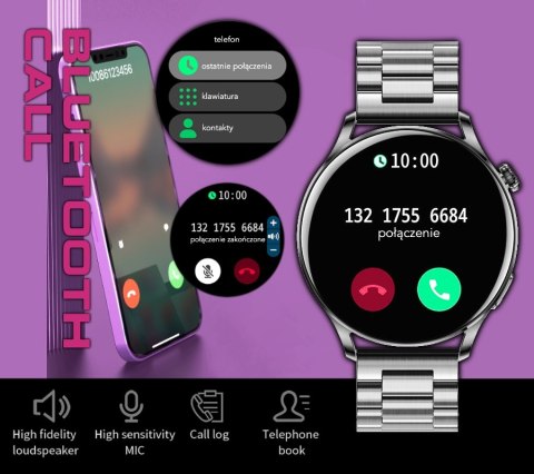 Smartwatch Damski RUBICON RNCE81 Rose Gold SMARUB131