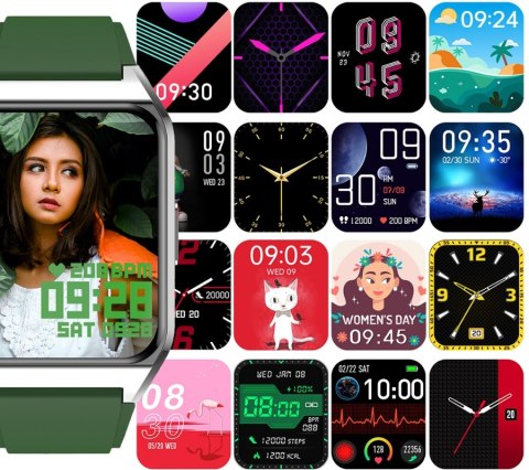 Smartwatch Damski RUBICON RNCE89 Gold Rose SMARUB163