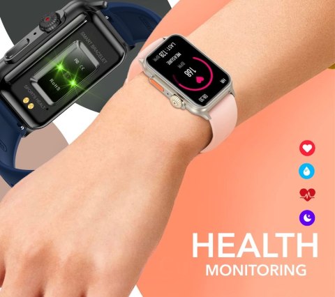 Smartwatch Damski RUBICON RNCF06 Rose Gold/Pink SMARUB223