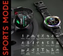 Smartwatch Męski RUBICON RNCF08 Black/Moro SMARUB232