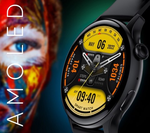 Smartwatch RUBICON RNCF10 Black SMARUB237