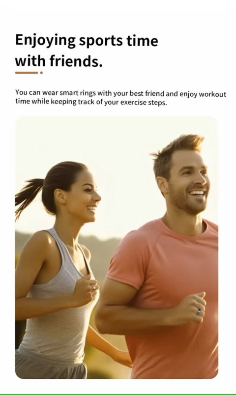 Smart Ring RUBICON R2 Rose Gold SIZE-7(US) SMARUB318