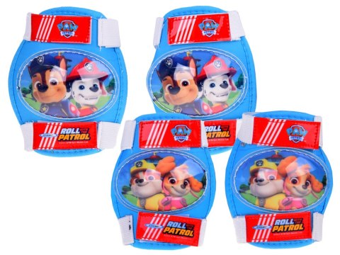 Zapinane ochraniacze na łokcie S i kolana M dla dzieci Psi Patrol SP0849